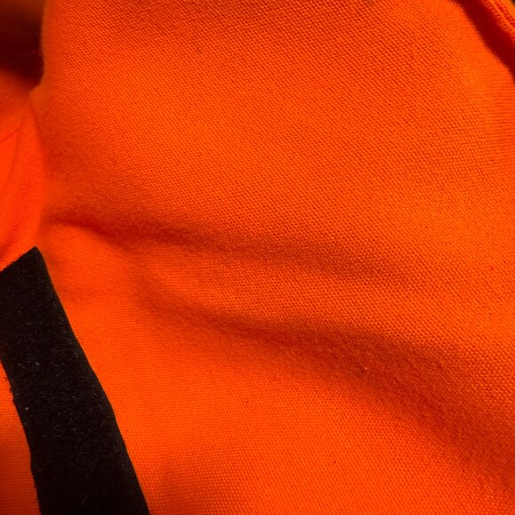 Vintage Bob Allen Hunting Jacket Sz. XL Orange and Brown Jacket, Multiple Pocket - Picture 13 of 14